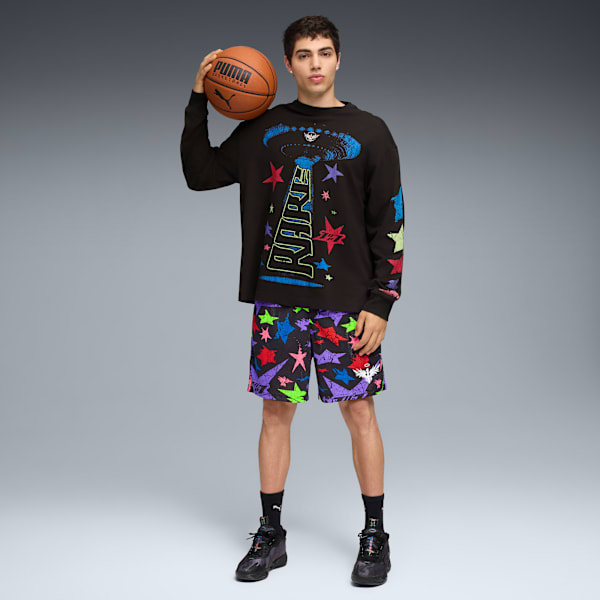 Star Vision AOP 7" Short Men, PUMA Black-AOP, extralarge